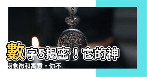 數字5代表什麼